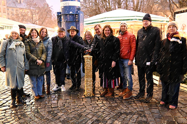 Winterzauber 2025 auf dem Viktualienmarkt - 21. November 2025 bis 05. Januar 2026  (©Foto: Ingrid Grossmann)